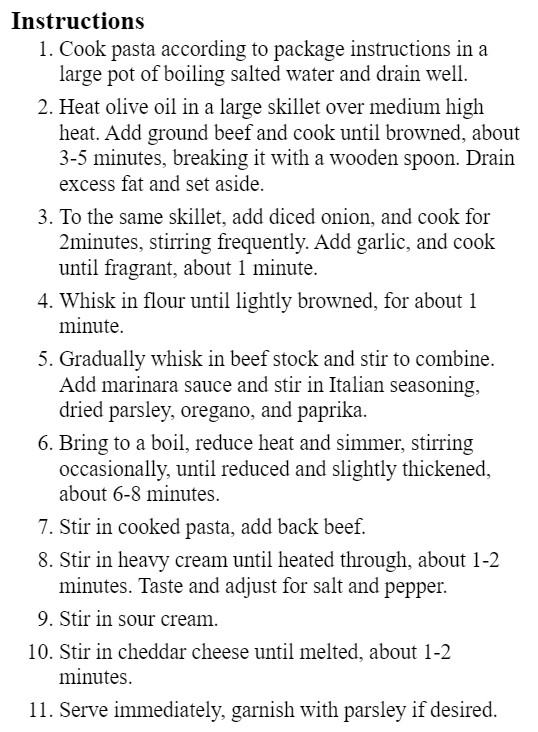 MAKING A DELICIOUS CREAMY BEEF & SHELLS – BEEF RECIPE ...