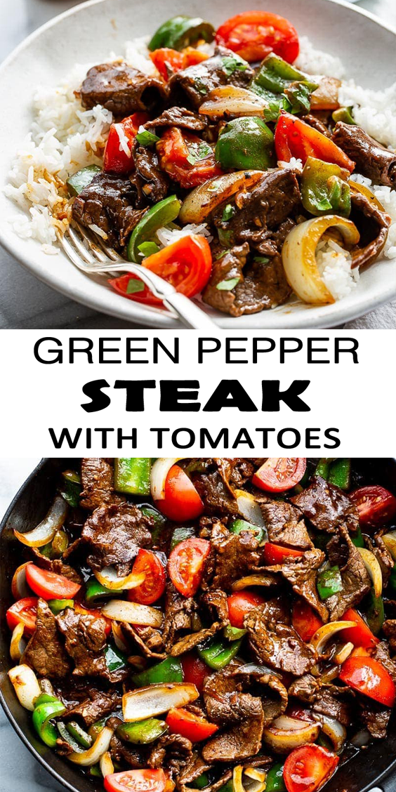 Green Pepper Steak - Countsofthenetherworld.com
