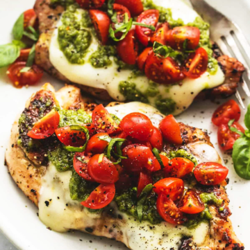 Easy Grilled Chicken Margherita - Countsofthenetherworld.com