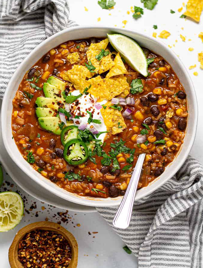 Spicy Black Bean Soup Recipe (Vegan) - Countsofthenetherworld.com