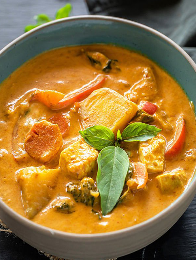Instant Pot Vegan Panang Curry - Countsofthenetherworld.com