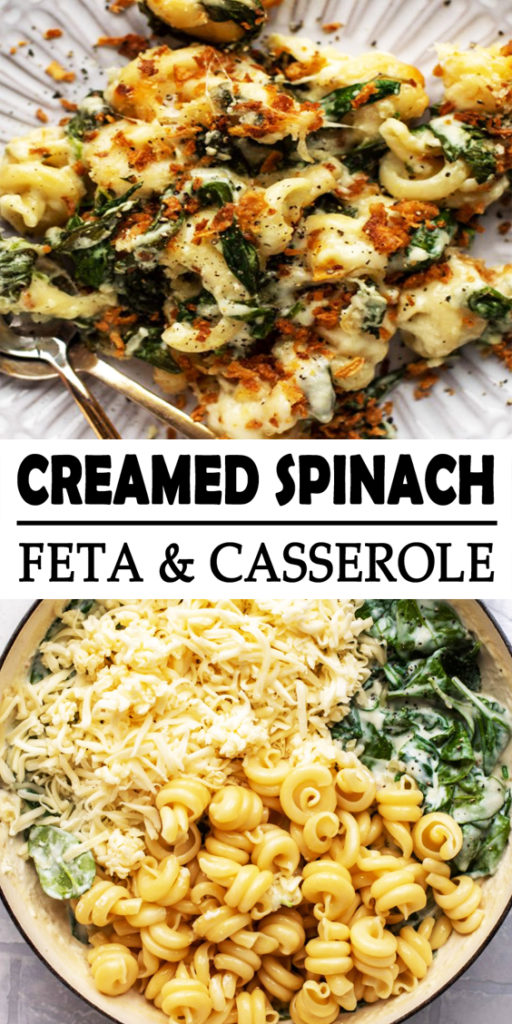 Delicious Creamed Spinach Mac and Cheese - Countsofthenetherworld.com