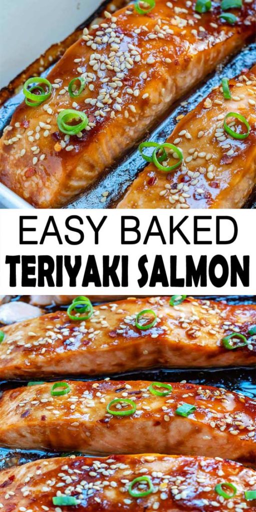 Baked Teriyaki Salmon - Countsofthenetherworld.com