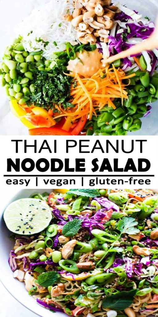 Thai Peanut Noodle Salad Recipe