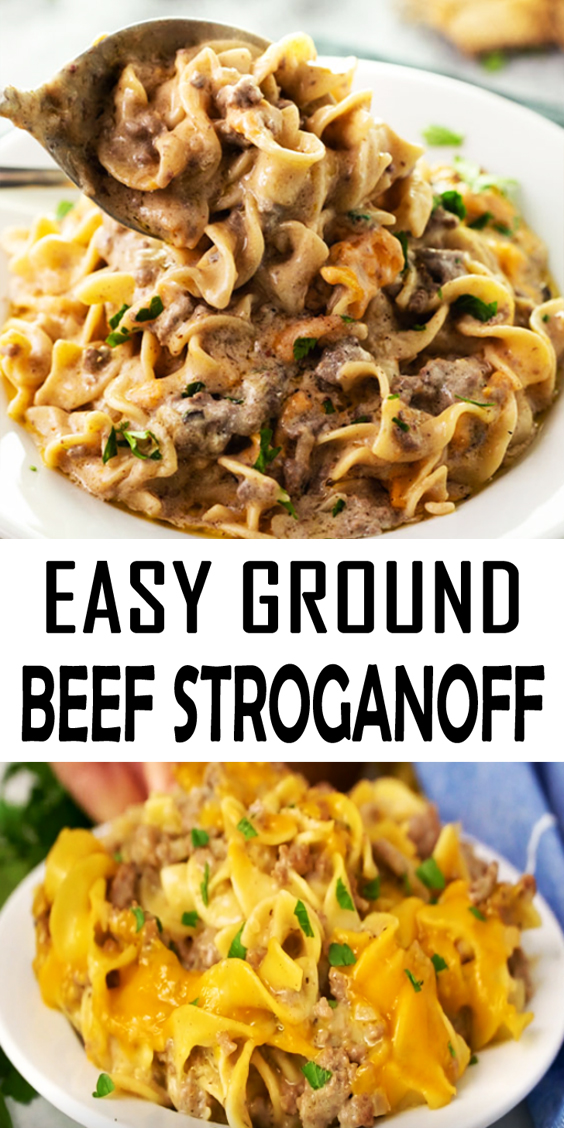 Ground Beef Stroganoff - Countsofthenetherworld.com