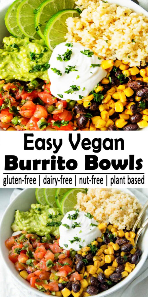 Vegan Burrito Bowls Recipe